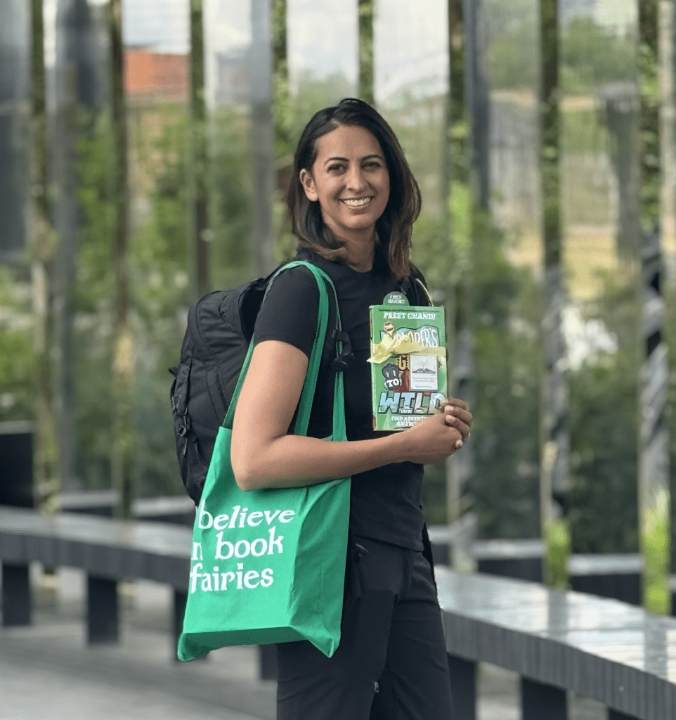 Preet Chandi is Book Fairy for a Day with The Explorer's Guide to Going Wild